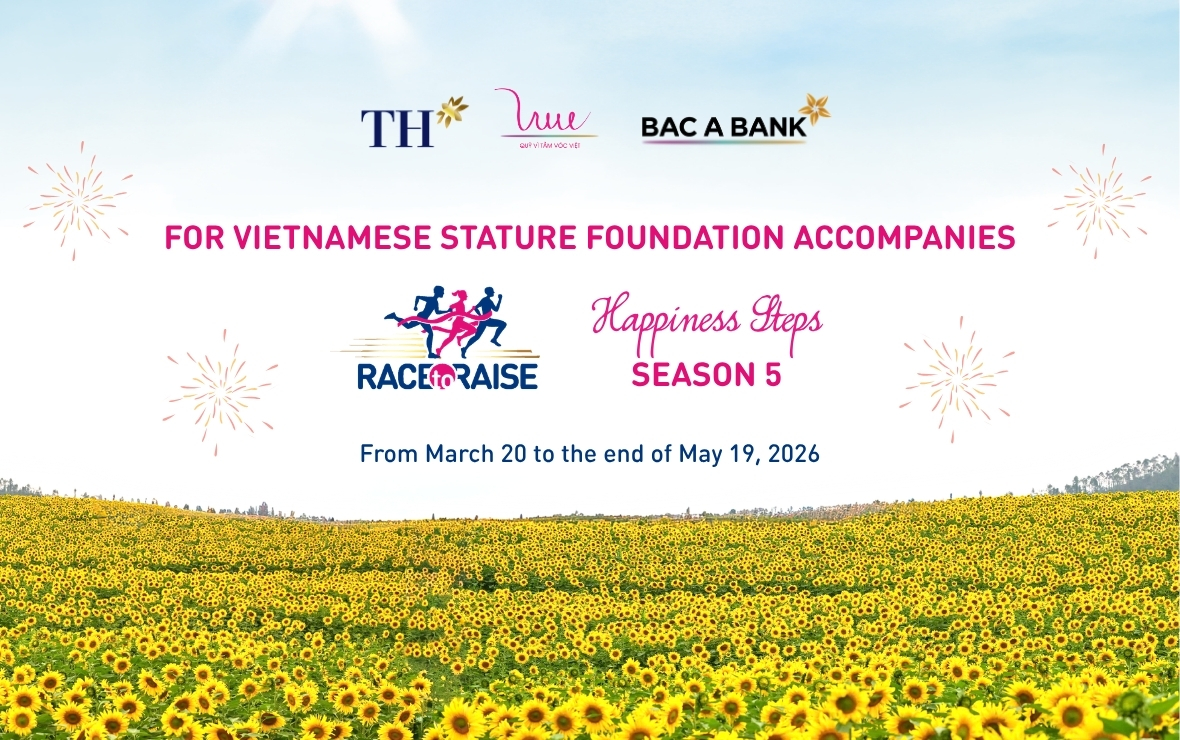 Co-organized by VSF, TH Group, and BAC A BANK, the run helps spread a positive lifestyle, the spirit of sports training, and a "health culture" through every step.
